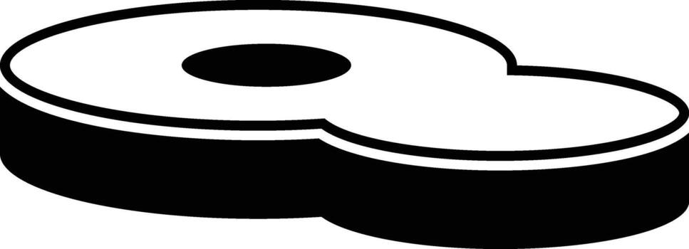 carne, filete icono. sencillo glifo elemento de comida íconos conjunto para ui y ux, sitio web o móvil solicitud en blanco antecedentes vector