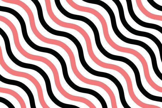 Wavy zigzag line pattern background. Seamless geometric pattern forming wavy stripes. wavy horizontal stripes. Fading wave halftone gradation. curved stripe texture wallpaper. vector