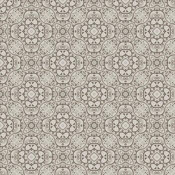 Intricate Seamless Abstract Art Deco Pattern Design Background Illustration vector