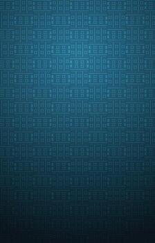 Geometric Blue Seamless Pattern Design Abstract Decorative Texture Background vector