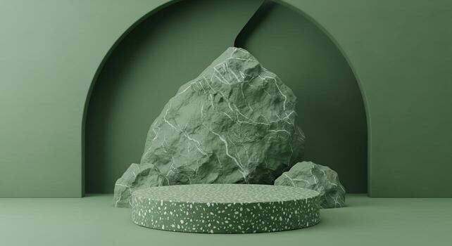 A Textured Product Podium photo