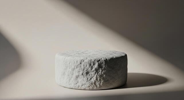 Procedurally Generated Terrazzo Texture on a 3D Podium photo