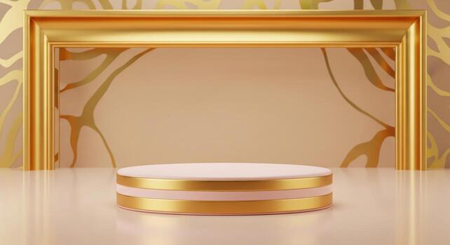 A 3D Composition of Primitive Shapes and Natural Textures photo