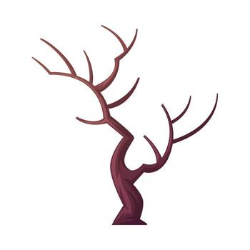 A tree with no leaves on it vector