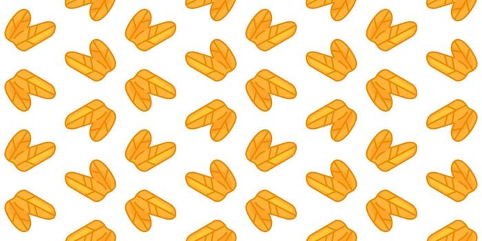 Seamless Maple Seed Pattern vector