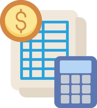 Seal Certificate Authentication Flat vector