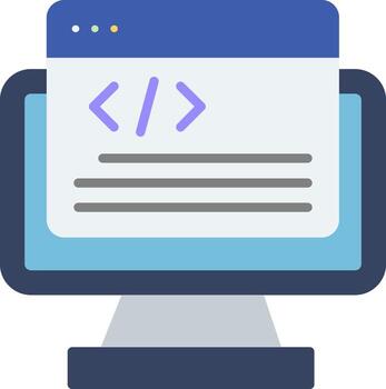 Command Glyph Interface Flat vector