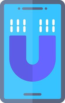 Magnetometer Sensor Use Flat vector