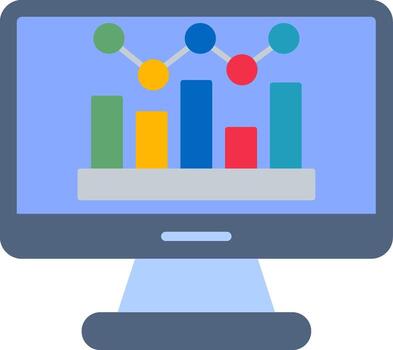 Data Analytics Tools Flat vector
