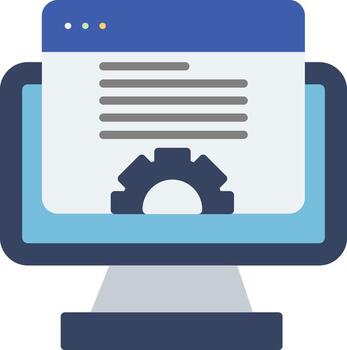 Software Updates Feature Flat vector