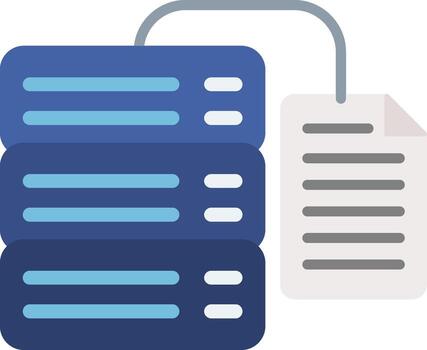 Database Management Tool Flat vector