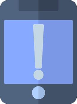 Error Report Analysis Flat vector