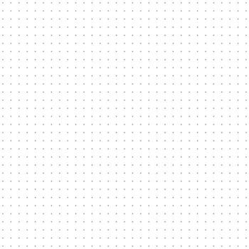 Dotted squared grid graph paper template for notebooks, education. Simple dotted background. Bullet journal grid pattern texture. Design printable graphic sheet. vector