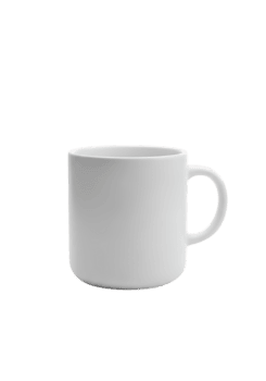 avião branco cerâmico caneca isolado em transparente fundo png