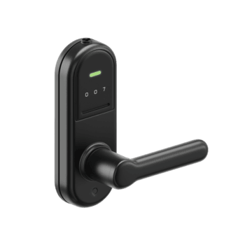 modern matte deur omgaan met met digitaal slot systeem voor beveiligen huis toegang controle png