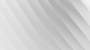minimalistisk vit diagonal rader bakgrund. elegant ljus grå vit sömlös slinga. idealisk för modern bakgrunder, webb design, varumärke, och konstnärlig projekt. mångsidig visuell element video