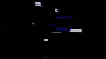 surreal falha distorção transições video