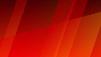 röd och orange abstrakt lutning med diagonal former video