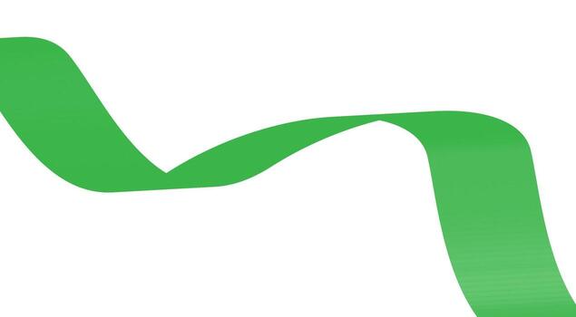 Blend Wavy Curved Smooth Green Abstract Background Design Illustration vector