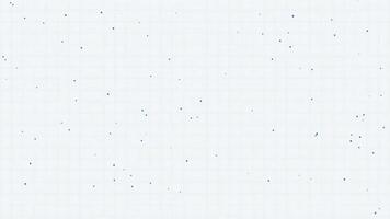 abstrakt Daten Punkte auf ein Blau Gitter Visualisierung video