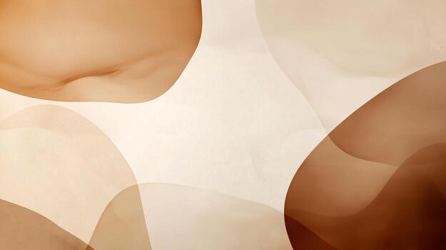 Mocha mousse-toned abstract art creating a soothing background for design projects photo