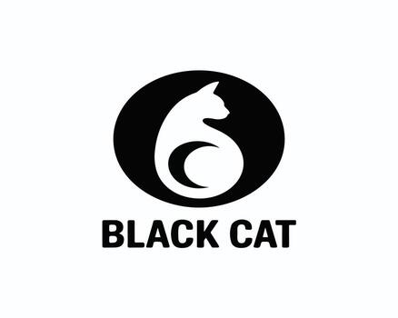 Abstract logo design featuring a dynamic bird silhouette within a circle, symbolizing health and business identity vector