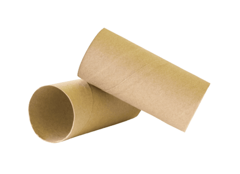 dos baño papel tubos en apilar aislado con recorte camino en archivo formato png