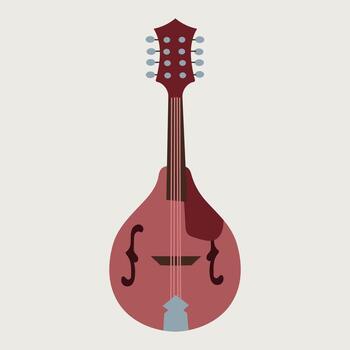 Mandolin 3 icon clipart avatar logotype isolated illustration vector