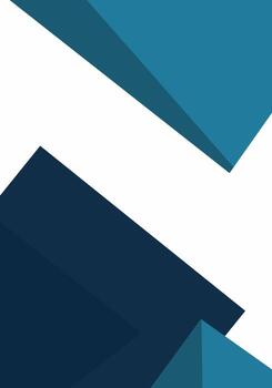 resumen geométrico modelo en azul y blanco con dinámica formas vector