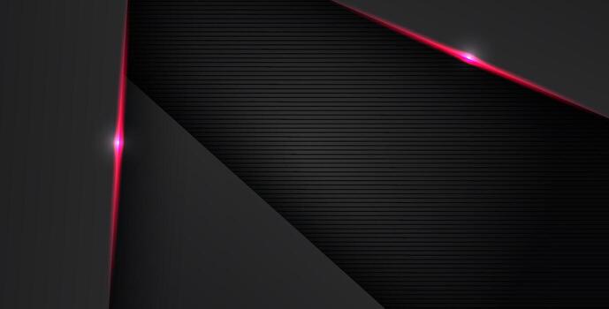 abstract light red black space frame layout design tech triangle concept gray texture background. . vector