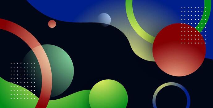 minimal geometric colorful abstract background, dynamic shape composition landing page backgrounds. vector