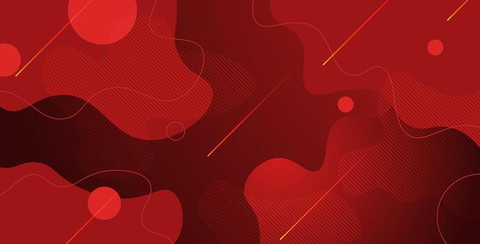 Minimal geometric red abstract background, dynamic shape composition landing page backgrounds. vector