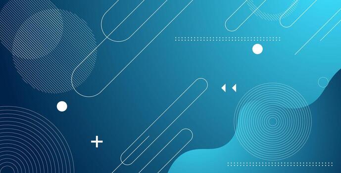 dynamic abstract blue liquid color gradient round shape geometric fluid background. eps10 vector