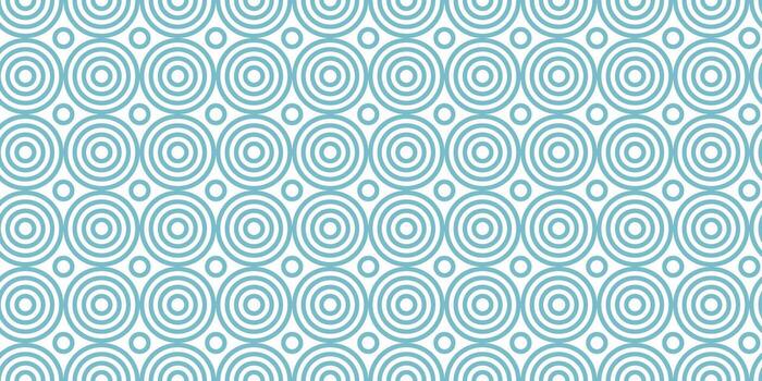 Abstract Seamless Pattern with Concentric Circles vector