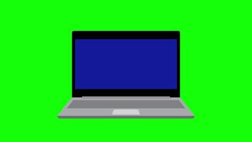 A large red eye over binary code video