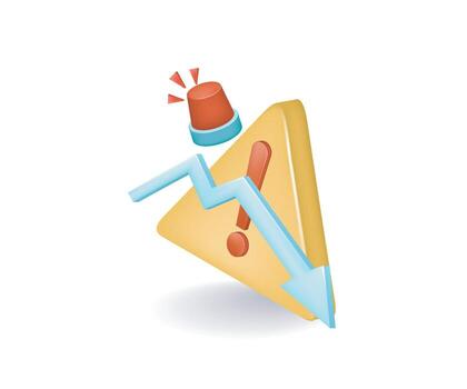 Risk working system the business continuity concept isometric style vector