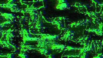 synthwave retrò problema tecnico e rumore astratto strutturato marmo fluido loop sfondo video