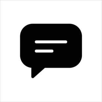 vamos charla moderno mensaje burbuja icono para atractivo social medios de comunicación o sitio web comunicación diseño proyectos vector