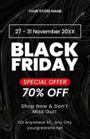 Black Friday Poster template