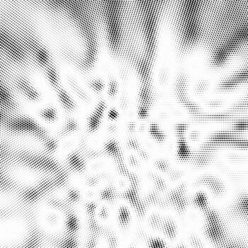 trama de semitonos modelo. conjunto de puntos punteado textura en blanco antecedentes. cubrir grunge modelo. angustia lineal diseño. desvanecerse monocromo popular Arte fondo. vector