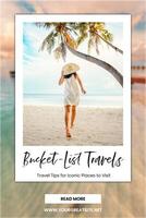 Polaroid Photo Traveling Pinterest Graphic template