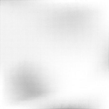 trama de semitonos modelo. conjunto de puntos punteado textura en blanco antecedentes. cubrir grunge modelo. cuadrado angustia lineal diseño. desvanecerse monocromo puntos. popular Arte fondo. vector