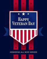 Simple Happy Veteran Day Instagram Post Template