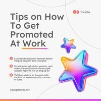 Career Tips LinkedIn Post Template