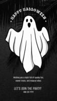 Halloween Greeting Social Media Story template