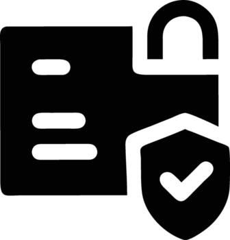 Secure File Management and Unlocked Information vector