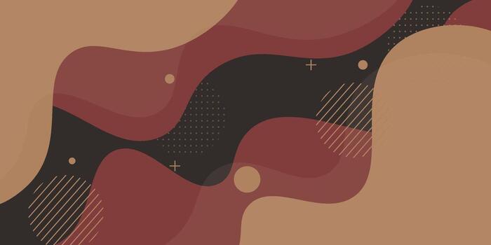 Abstract colorful red and brown background. Simple wave pattern element background design. Eps10 vector