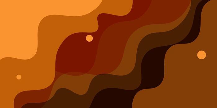 resumen naranja superposición ola antecedentes. de moda y sencillo ola forma. eps10 vector