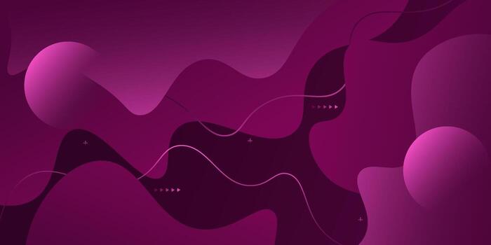 Abstract colored wave banner background. Purple wave fluid pattern in the background. eps10 vector