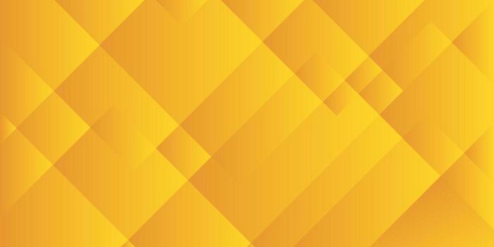 Yellow gradient geometric abstract background with simple shapes. vector